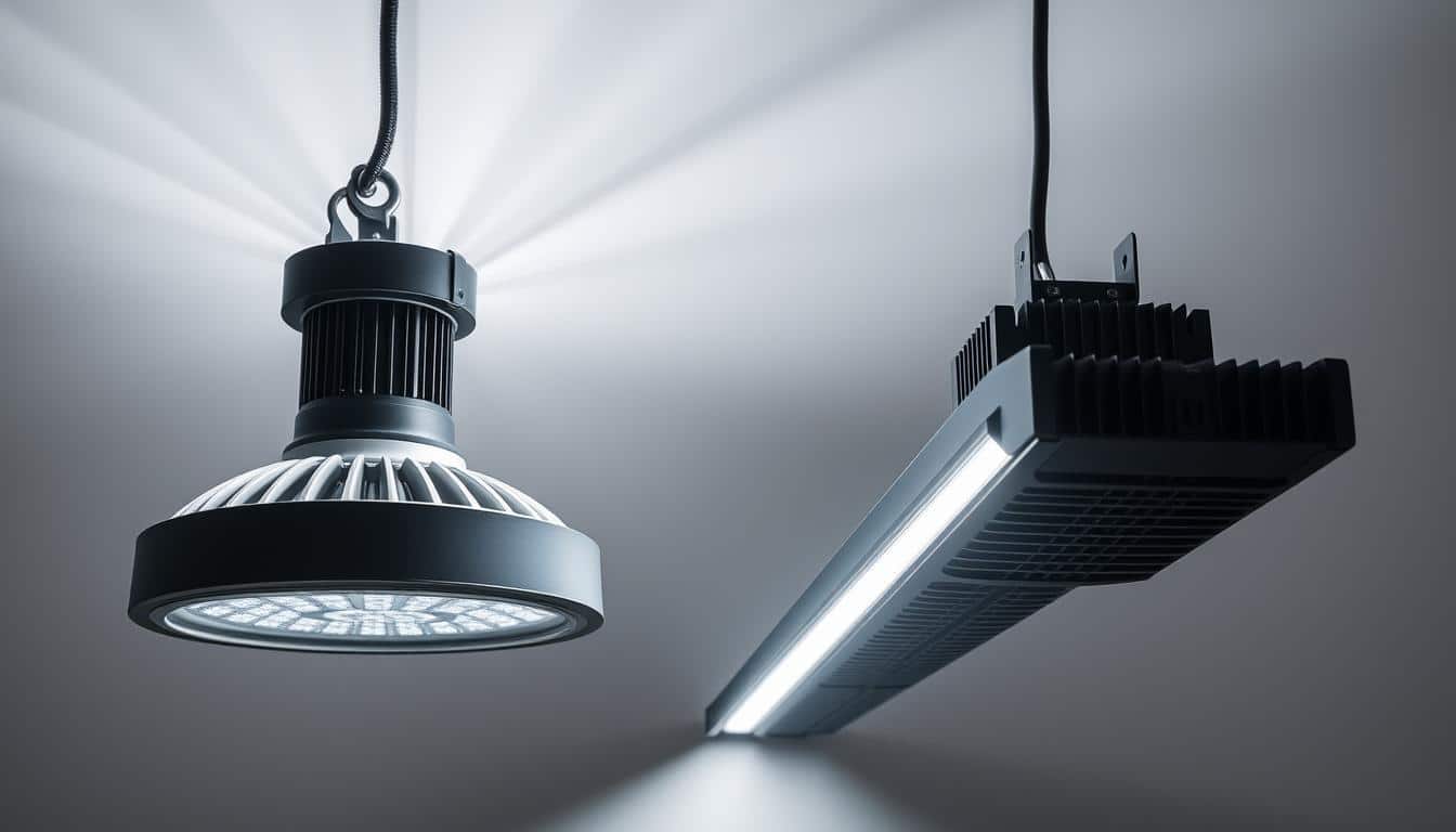 Design of UFO LED High Bay Light vs Linear High Bay LED Lights
