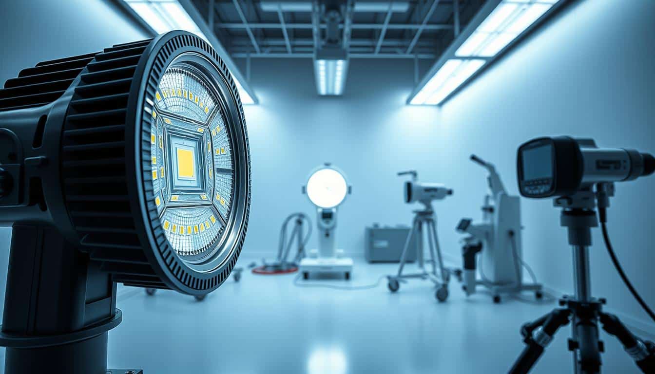 LED street light intricate lens design
