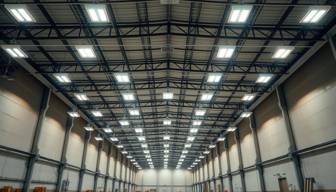 Warehouse LED lights fixtures