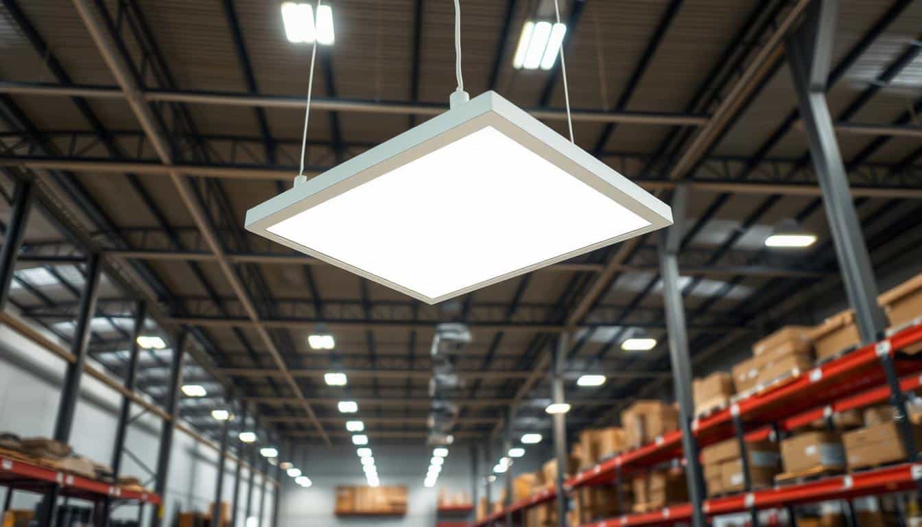 Warehouse LED panel lights