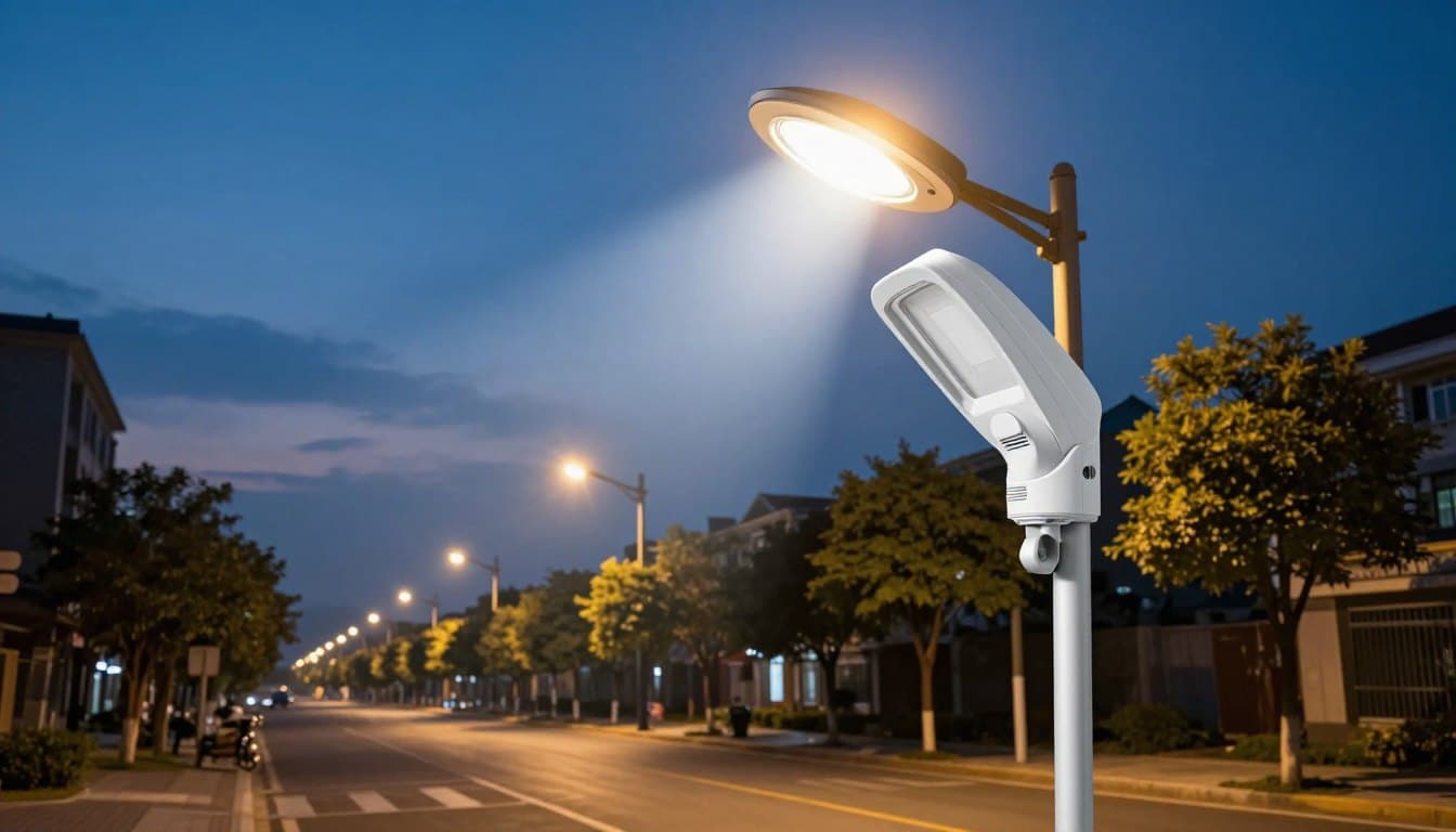 LED Street Light vs Normal Street Light