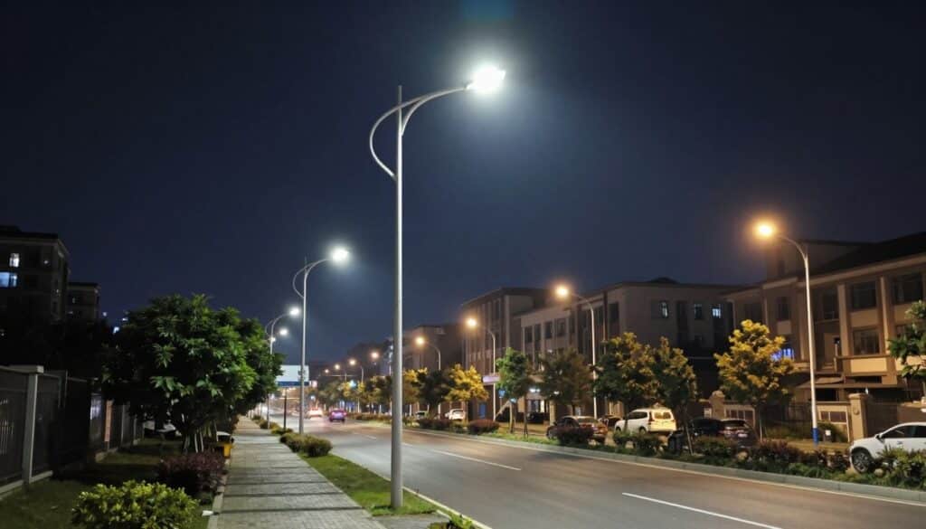 LED street light distribution