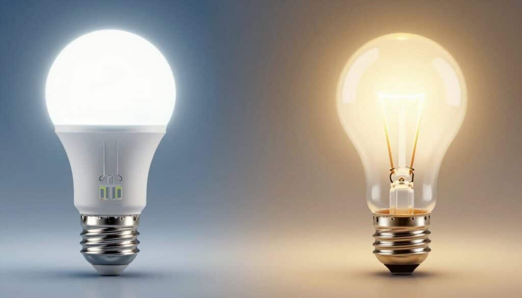 LED vs halogen lights working principle