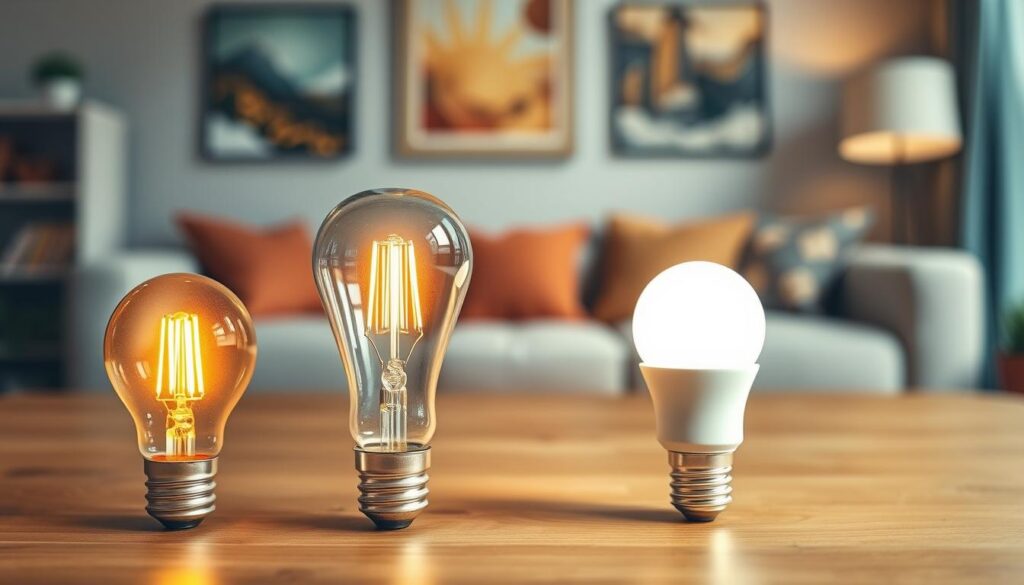 Incandescent Light Bulb vs LED
