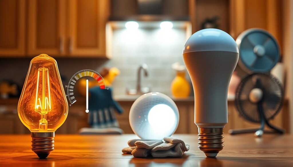 LED vs Incandescent Heat Output