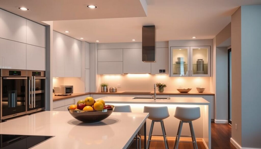 downlighting applications in kitchens