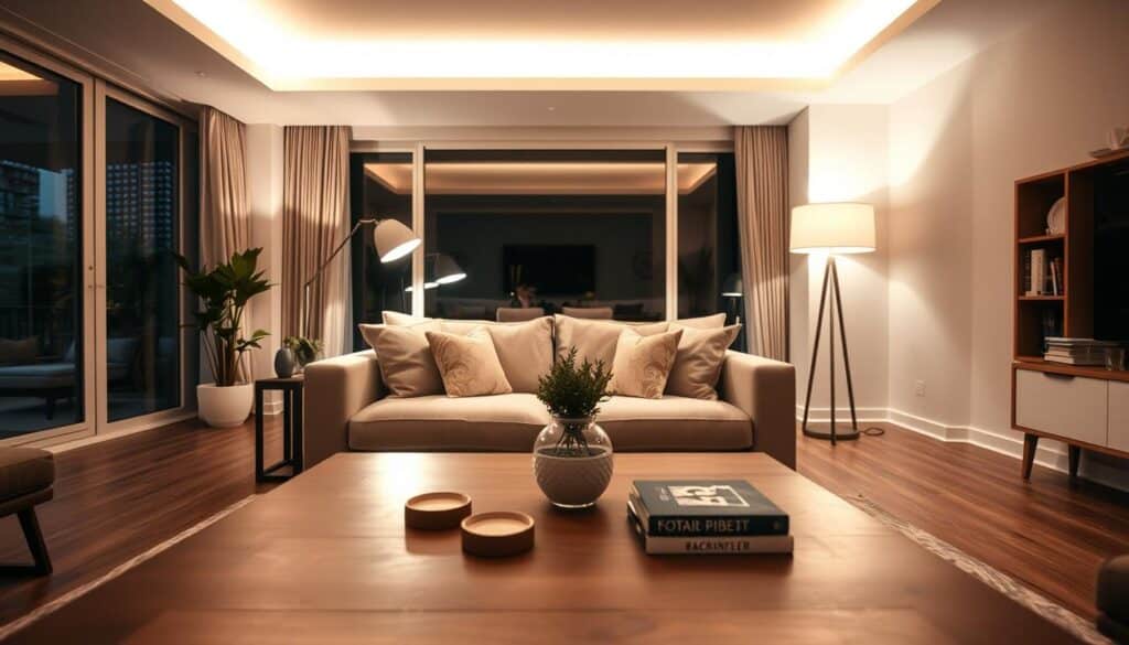 living room lighting